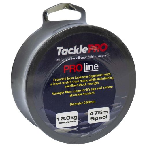 TacklePro ProLine 12.0kg/25lb - 475m Spool