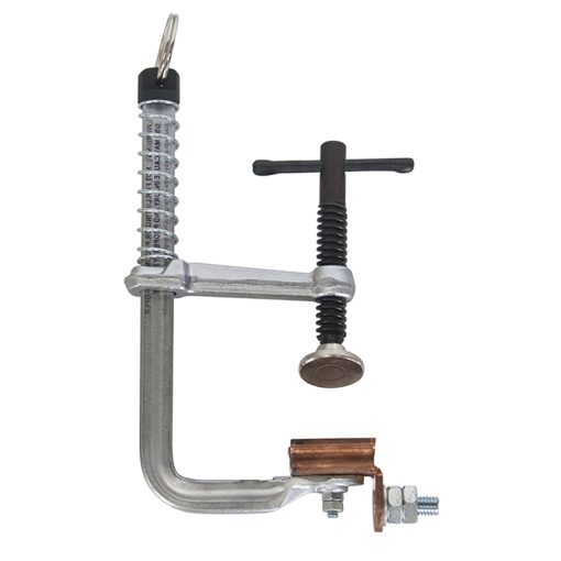 Stronghand Grounding Utility Clamp - Spring Loaded