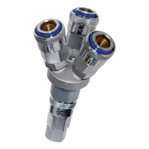 THB Inline Coupler 3 Way Single Action