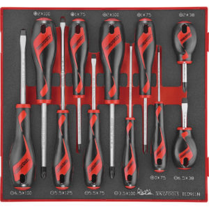 Teng 11pc MD Screwdriver Set - TED-Tray
