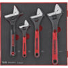 Teng 4pc Adjustable Wrench Set - TED-Tray