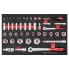 Teng 44pcSocket Set 1/4in and 1/2in Drive