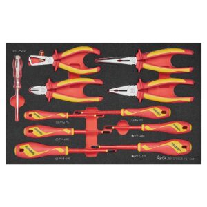 Teng 11pc Plier and Screwdriver Set Insulated
