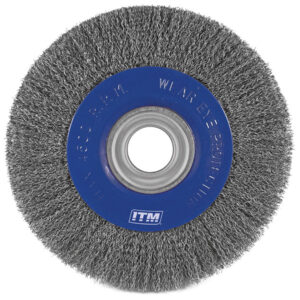 ITM Crimp Wire Wheel Brush Steel 250 x 32mm