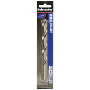Holemaker Jobber Drill 31/64in - 1pc (Carded)