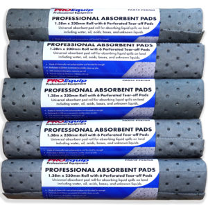 ProEquip Absorbent Clean-Up Sheets - 380mm x 230mm